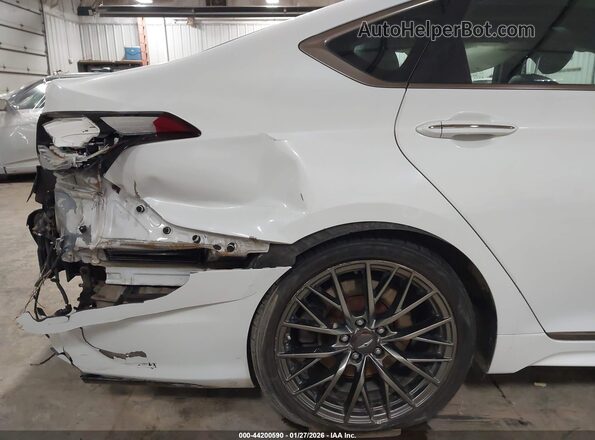 KMHGN4JB6JU227142 2018 GENESIS G80 White 