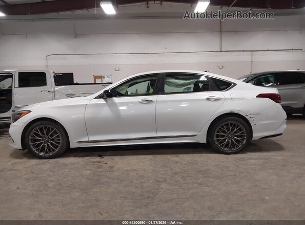 KMHGN4JB6JU227142 2018 GENESIS G80 White 
