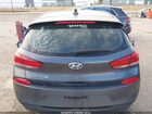 2018 Hyundai Elantra Gt   Серый vin: KMHH35LE1JU066609