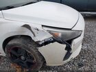 2019 Hyundai Elantra Gt   White vin: KMHH35LE2KU094727