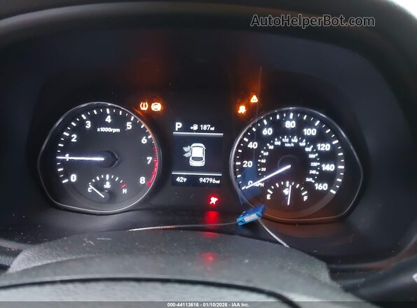 KMHH35LE2KU094727 2019 HYUNDAI ELANTRA GT White Widok tylnych siedzeń