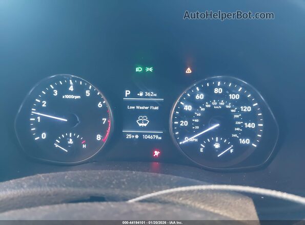 KMHH35LE5KU107020 2019 HYUNDAI ELANTRA GT White Widok tylnych siedzeń
