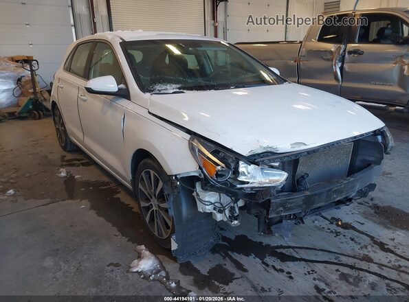 KMHH35LE5KU107020 2019 HYUNDAI ELANTRA GT White Przód prawy