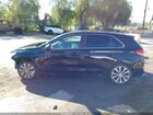 2019 Hyundai Elantra Gt   Black vin: KMHH35LE6KU104398