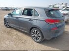 2019 Hyundai Elantra Gt   Gray vin: KMHH35LE8KU088639