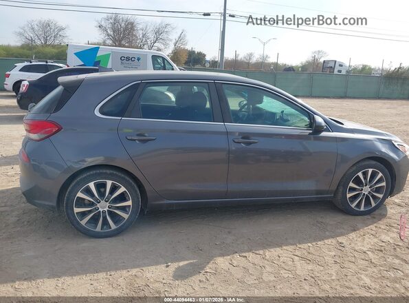 KMHH35LE8KU088639 2019 HYUNDAI ELANTRA GT Gray Widok wnętrza z tyłu