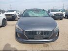 2019 Hyundai Elantra Gt   Gray vin: KMHH35LE8KU088639
