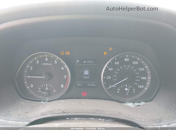 KMHH35LE8KU088639 2019 HYUNDAI ELANTRA GT Gray Widok tylnych siedzeń