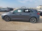 2019 Hyundai Elantra Gt   Gray vin: KMHH35LE8KU088639