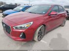 2018 Hyundai Elantra Gt Sport Красный vin: KMHH55LC1JU013143