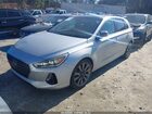 2018 Hyundai Elantra Gt Sport Silver vin: KMHH55LC2JU077076