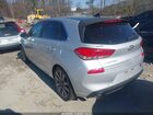 2018 Hyundai Elantra Gt Sport Silver vin: KMHH55LC2JU077076