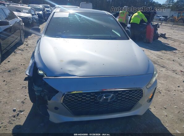 KMHH55LC2JU077076 2018 HYUNDAI ELANTRA GT Silver Вид щитка приладів
