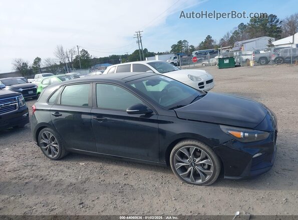 KMHH55LC5LU127357 2020 HYUNDAI ELANTRA GT Black Vista interior trasera