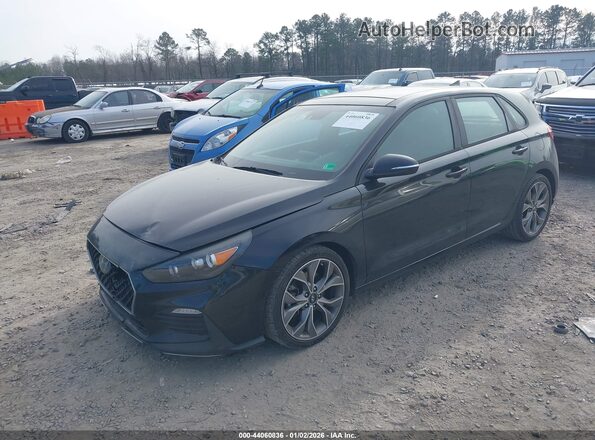 KMHH55LC5LU127357 2020 HYUNDAI ELANTRA GT Black Vista tres cuartos delantera izquierda