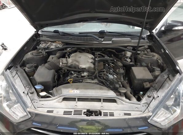 KMHHU6KJ5GU136722 2016 HYUNDAI GENESIS Black Widok z tyłu