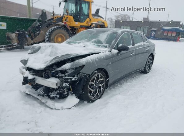 KMHL14JC2NA243994 2022 HYUNDAI SONATA Gray Przód lewy