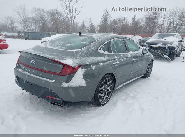 KMHL14JC2NA243994 2022 HYUNDAI SONATA Gray Tył prawy