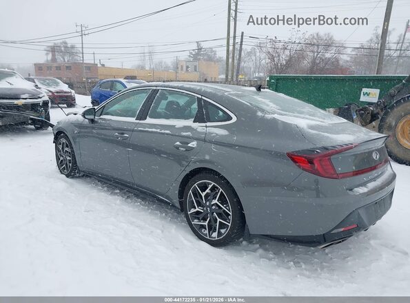 KMHL14JC2NA243994 2022 HYUNDAI SONATA Gray Tył lewy