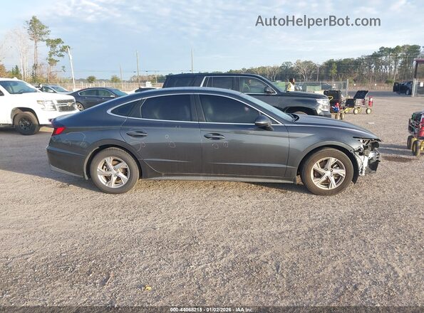 KMHL24JA2PA303593 2023 HYUNDAI SONATA Серый Вид задней части салона