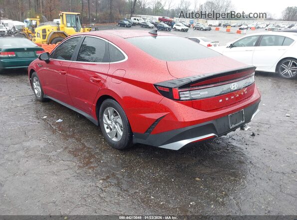 KMHL24JA2SA481187 2025 HYUNDAI SONATA Red Задня ліва чверть
