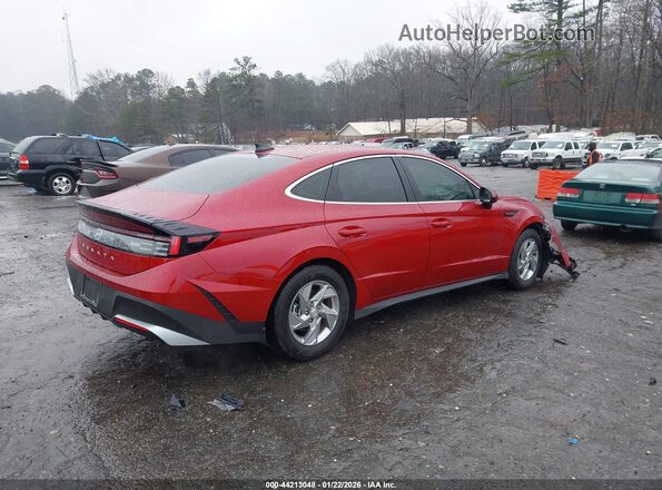 KMHL24JA2SA481187 2025 HYUNDAI SONATA Red Задня права чверть