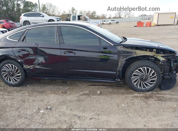 KMHL34JJ3SA128664 2025 HYUNDAI SONATA HYBRID Черный Вид спереди