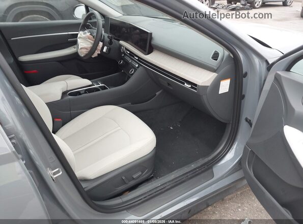KMHL34JJ4SA125076 2025 HYUNDAI SONATA HYBRID Серый Вид салона спереди