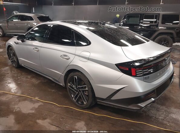 KMHL54JC5SA453067 2025 HYUNDAI SONATA Silver Trasero izquierdo