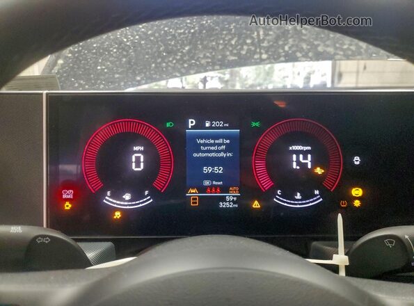 KMHL64JA2TA525985 2026 HYUNDAI SONATA Черный Вид щитка приборов