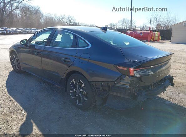 KMHL64JA4SA490896 2025 HYUNDAI SONATA Black Задня ліва чверть