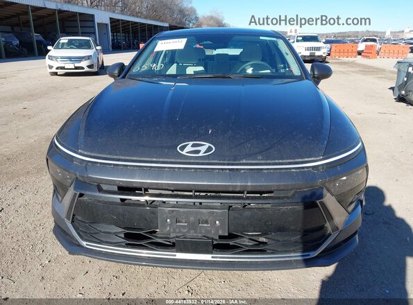 KMHL64JA4SA490896 2025 HYUNDAI SONATA Black Вид задньої частини салону