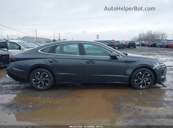 KMHL64JA8SA488634 2025 HYUNDAI SONATA Gray Вид задньої частини салону