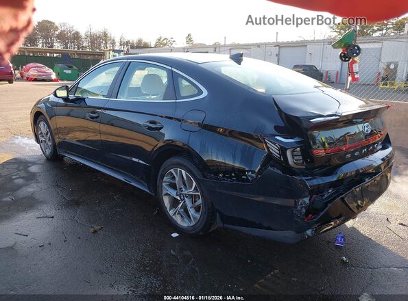 KMHL64JAXPA316502 2023 HYUNDAI SONATA Черный Задняя левая четверть