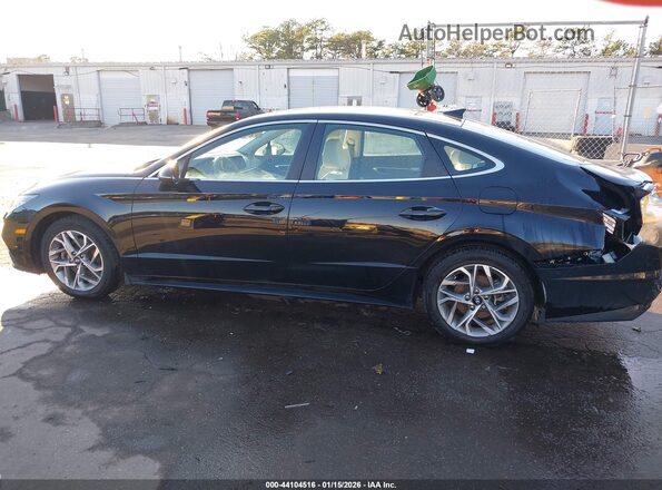 KMHL64JAXPA316502 2023 HYUNDAI SONATA Черный Панорамный вид салона 360°