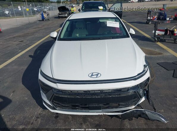 KMHL64JAXTA538922 2026 HYUNDAI SONATA Белый Вид щитка приборов