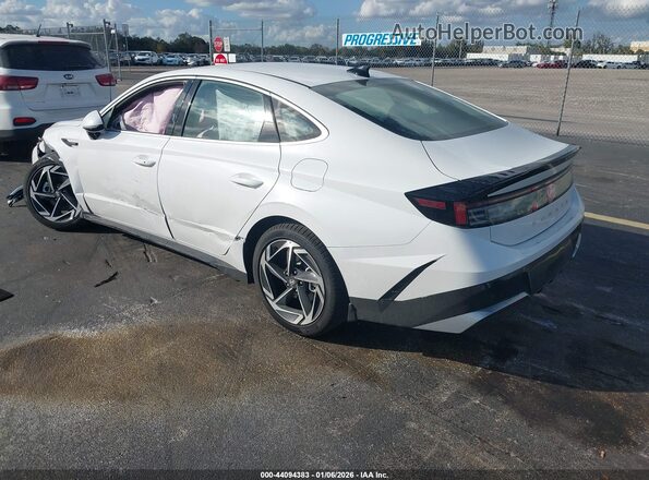 KMHL64JAXTA538922 2026 HYUNDAI SONATA Белый Задняя левая четверть