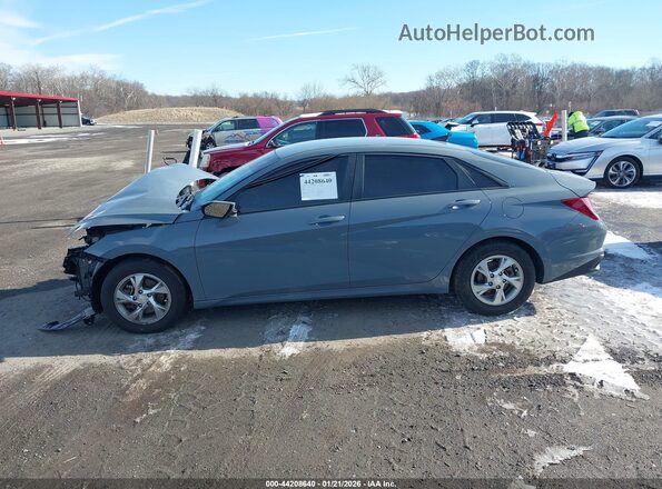KMHLL4AG4NU335538 2022 HYUNDAI ELANTRA Gray სალონის 360-გრადუსიანი ხედი