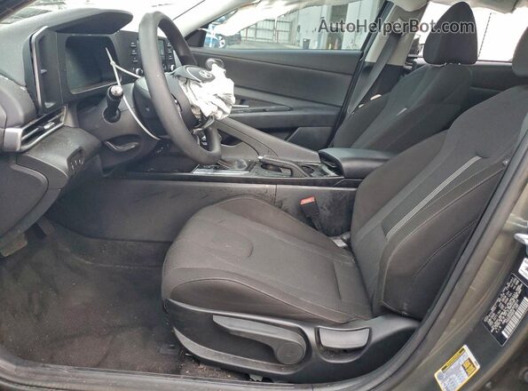 KMHLL4DG0RU839814 2024 HYUNDAI ELANTRA Угольный Вид салона спереди