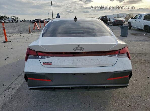 KMHLL4DG1SU945520 2025 HYUNDAI ELANTRA White Вид ззаду