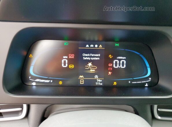 KMHLL4DG3TU102436 2026 HYUNDAI ELANTRA Black Instrument cluster view