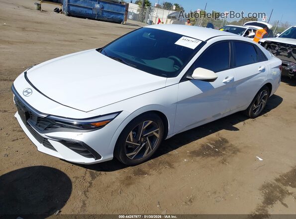 KMHLL4DGXSU871935 2025 HYUNDAI ELANTRA White Front left