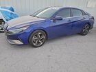 2022 Hyundai Elantra Limited Blue vin: KMHLP4AG1NU333959