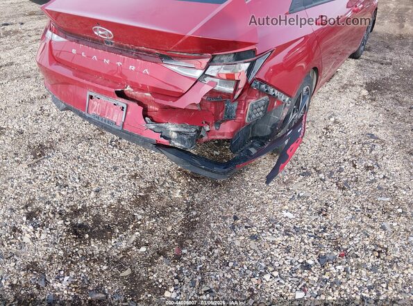 KMHLS4AG8PU428116 2023 HYUNDAI ELANTRA Красный Вид спереди