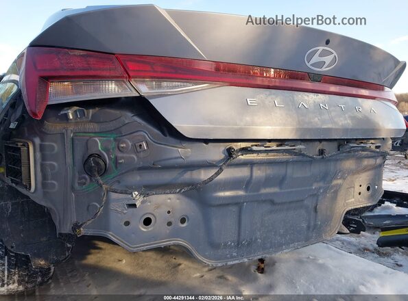 KMHLS4DG3SU893049 2025 HYUNDAI ELANTRA Gray წინა ხედი