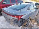 2025 Hyundai Elantra Sel Convenience Gray vin: KMHLS4DG3SU893049