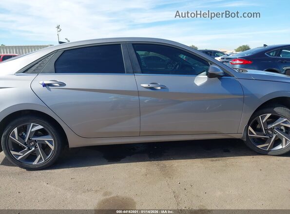 KMHLS4DG4SU911820 2025 HYUNDAI ELANTRA Silver Widok wnętrza 360 stopni