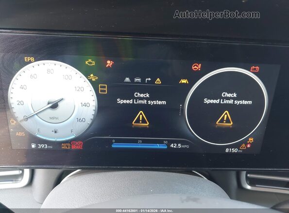 KMHLS4DG4SU911820 2025 HYUNDAI ELANTRA Silver Widok tylnych siedzeń