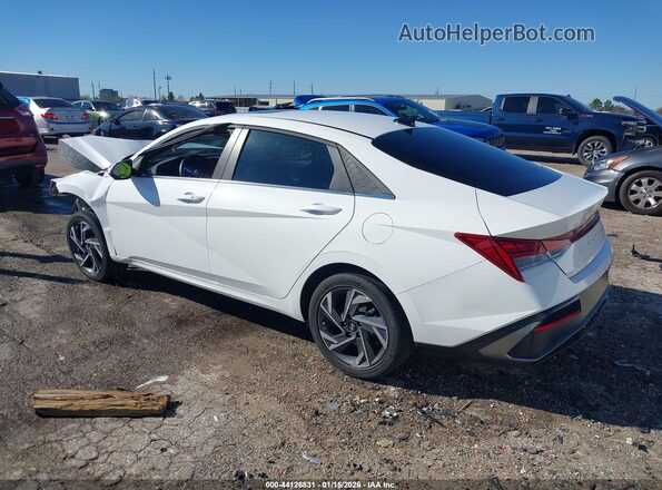 KMHLS4DG4SU912479 2025 HYUNDAI ELANTRA Белый Задняя левая четверть