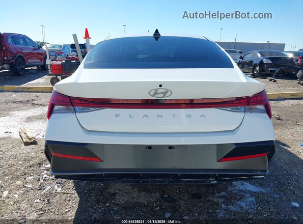 KMHLS4DG4SU912479 2025 HYUNDAI ELANTRA Белый 